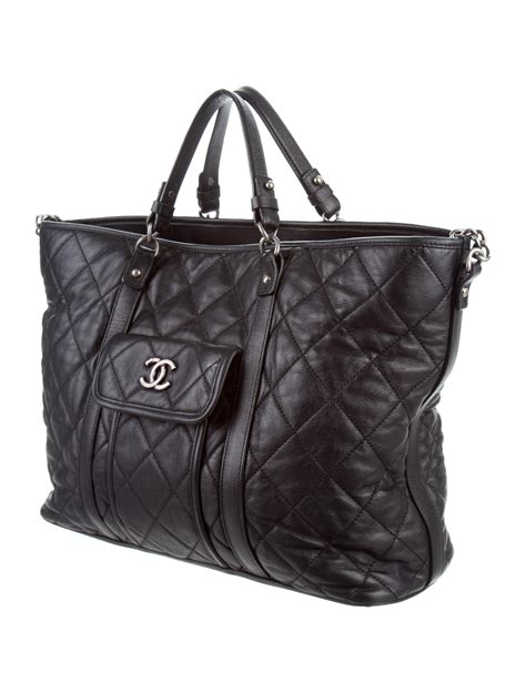 shop chanel bag|large zipped shopping bag Chanel.